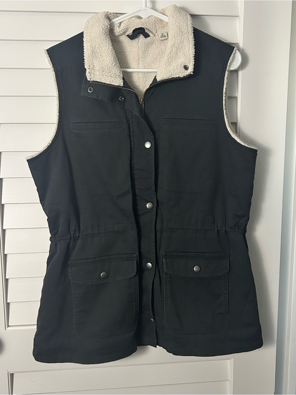 L.L.Bean Sherpa Lined Vest M